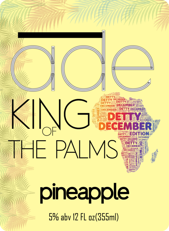 Ade King of the Palms Pineapple Palm Wine 22oz 650ml