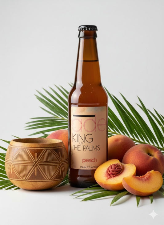 Ade King of the Palms Peach Palm Wine 12oz 355ml